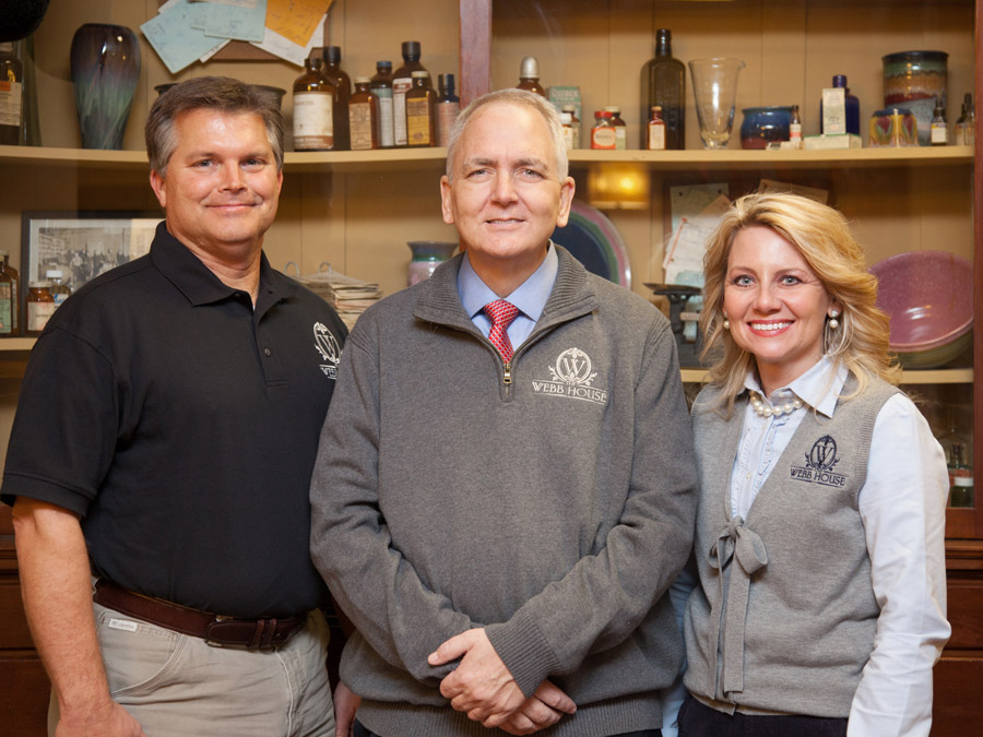 Owners/Administrators Alan, Lora and Rick Webb
